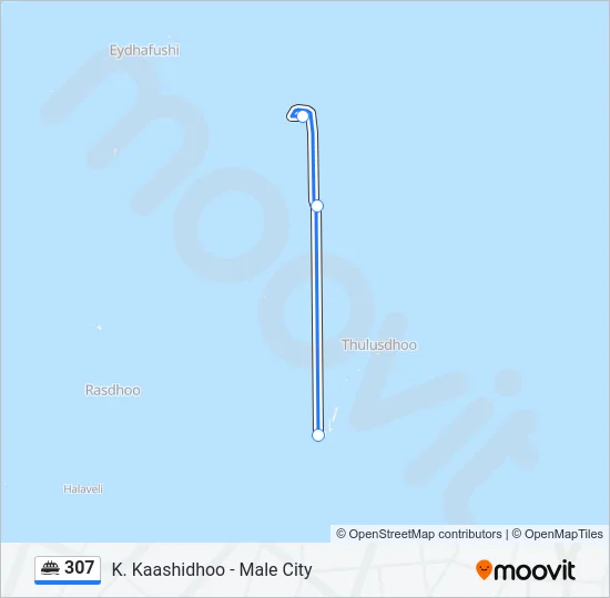 307 Ferry Line Map