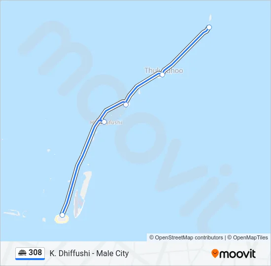 308 Ferry Line Map
