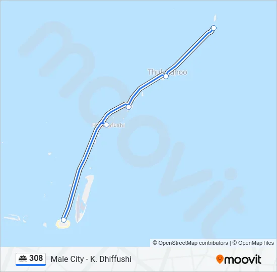 308 Ferry Line Map