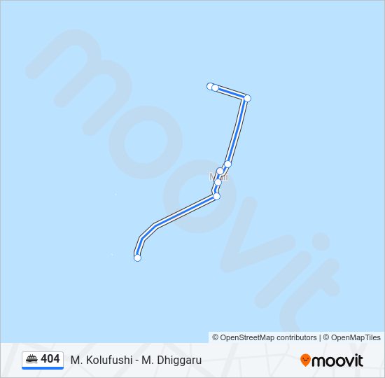 404 Ferry Line Map