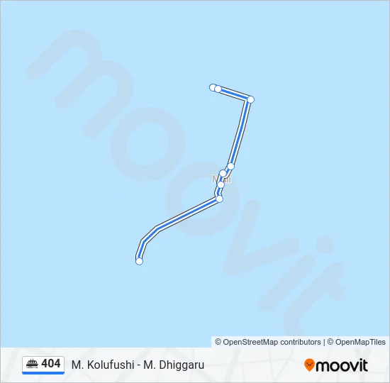 404 Ferry Line Map