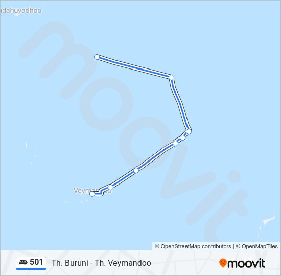 501 Ferry Line Map