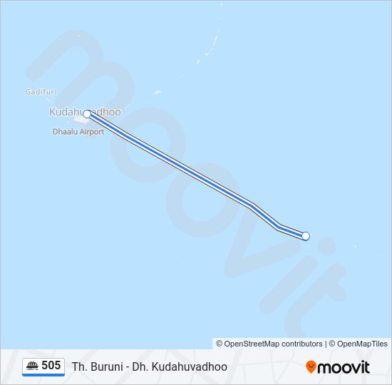 505 Ferry Line Map