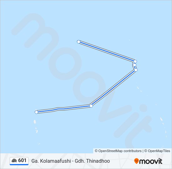 601 Ferry Line Map