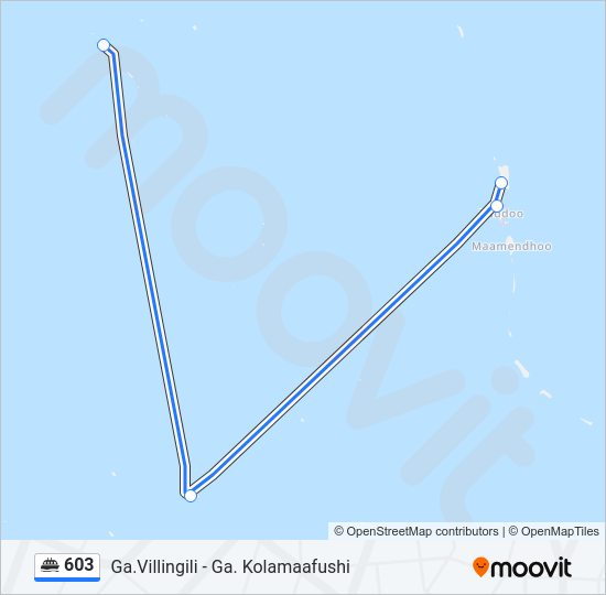 603 Ferry Line Map