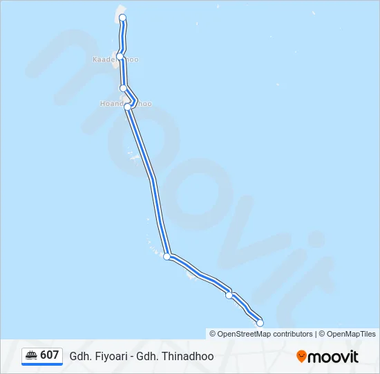 607 Ferry Line Map