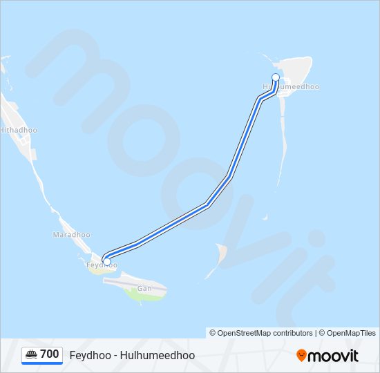 700 ferry Line Map