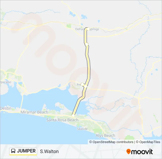 JUMPER Bus Line Map