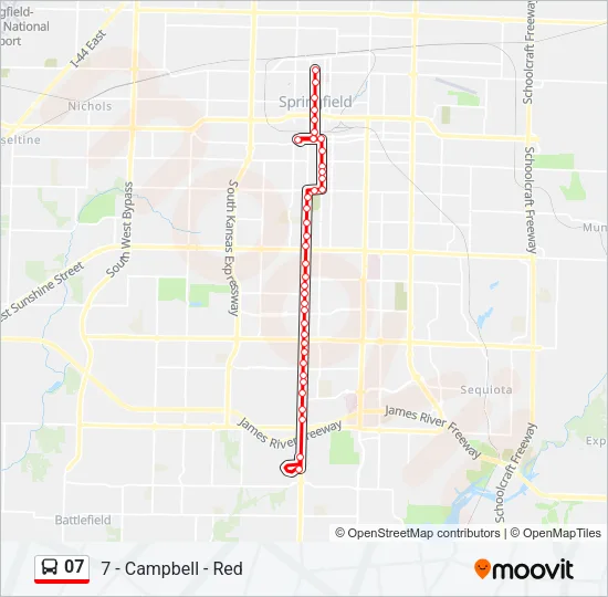 07 Bus Line Map