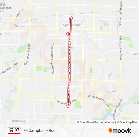 07 Bus Line Map