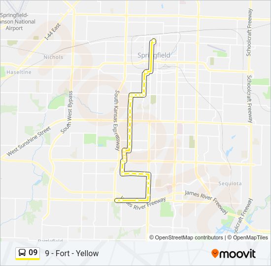 09 Bus Line Map