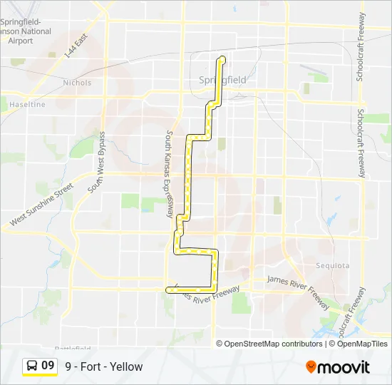 09 Bus Line Map