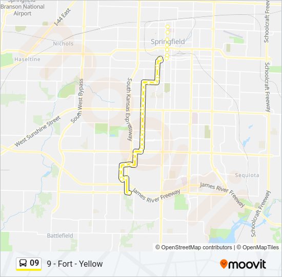 09 Bus Line Map