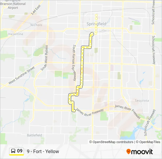 09 Bus Line Map
