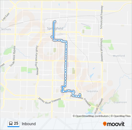 25  Line Map