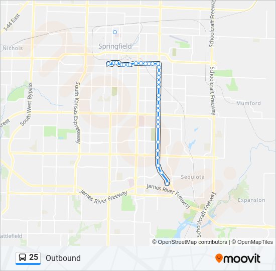 25  Line Map