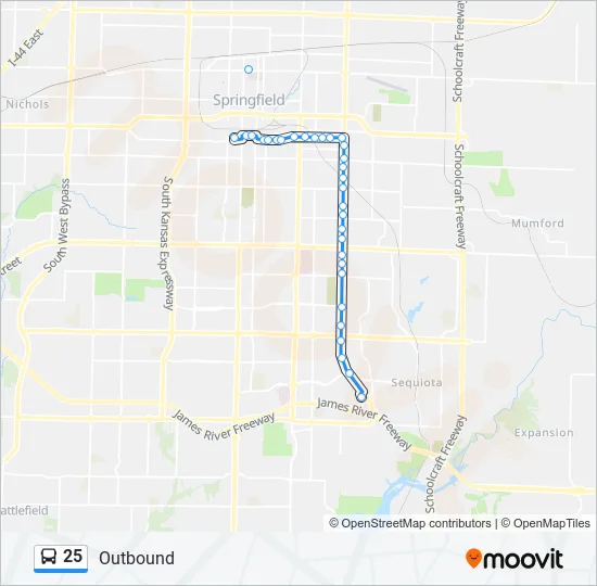 25  Line Map