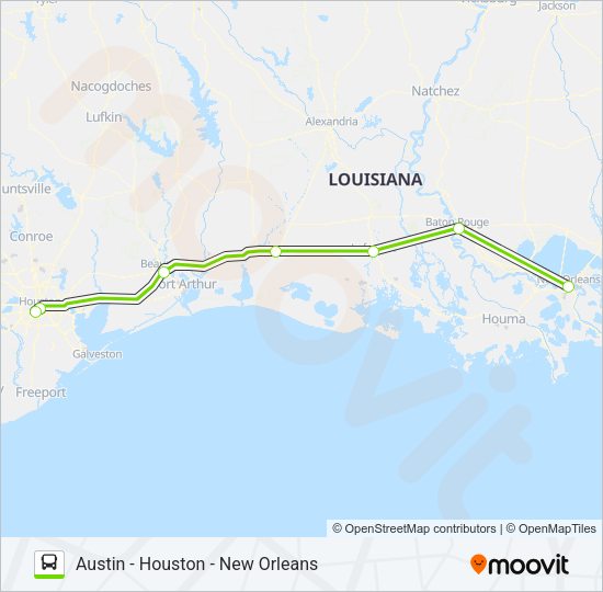 FLIXBUS 2211 Bus Line Map