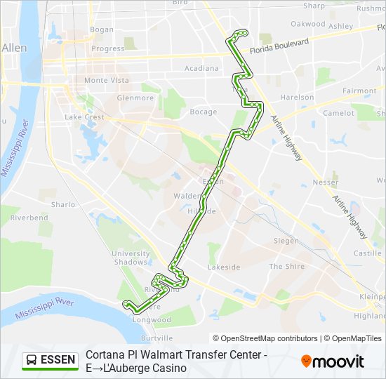 ESSEN bus Line Map