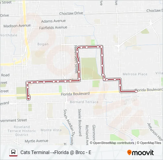 GUSYOUNG Bus Line Map