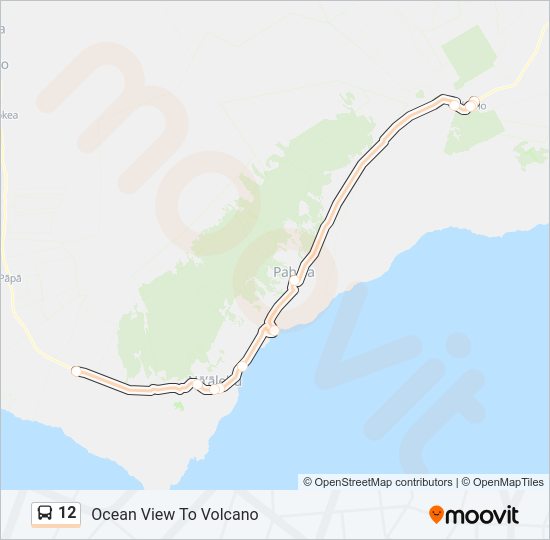 12 bus Line Map