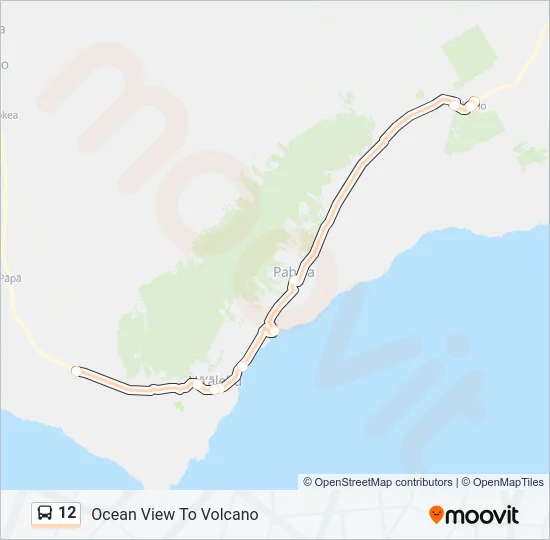 12 Bus Line Map