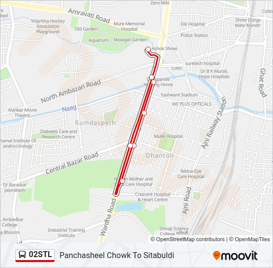 02STL bus Line Map