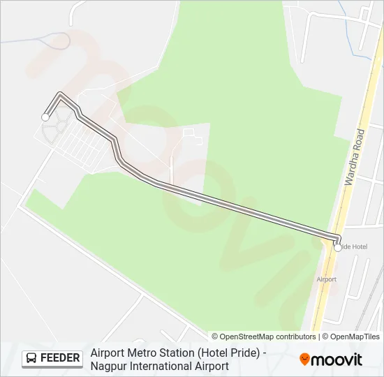 FEEDER Bus Line Map