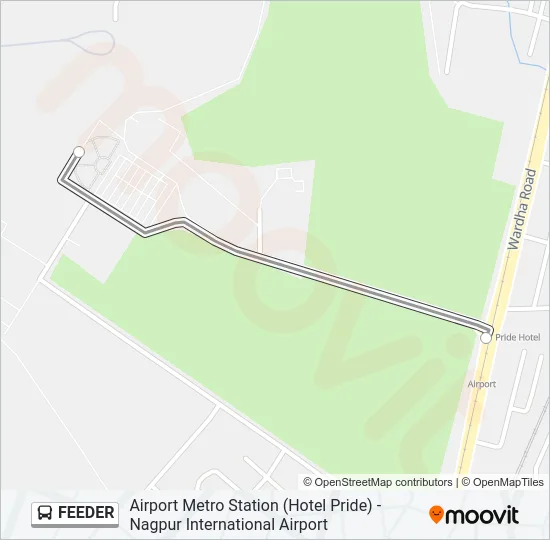 FEEDER Bus Line Map