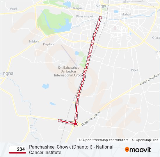 234 Route Schedules, Stops & Maps National Cancer Institute (Updated)