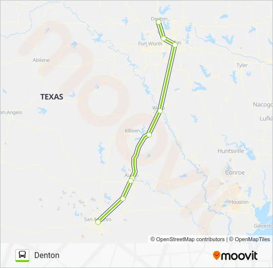 FLIXBUS 2230 Bus Line Map