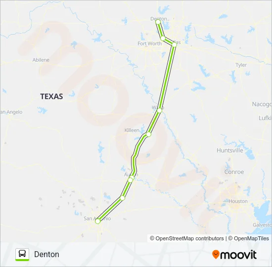 FLIXBUS 2230 Bus Line Map