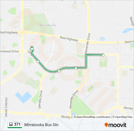 371 Bis Line Map