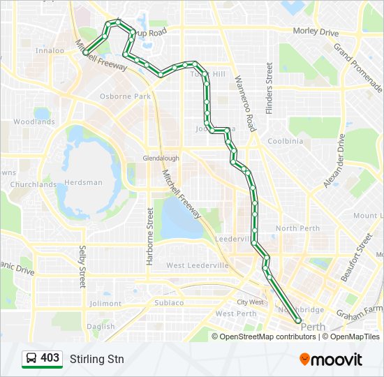 403 Route Schedules, Stops & Maps Stirling Stn (Updated)