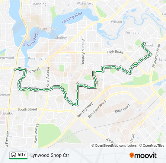 507 Route: Schedules, Stops & Maps - Lynwood Shop Ctr (Updated)
