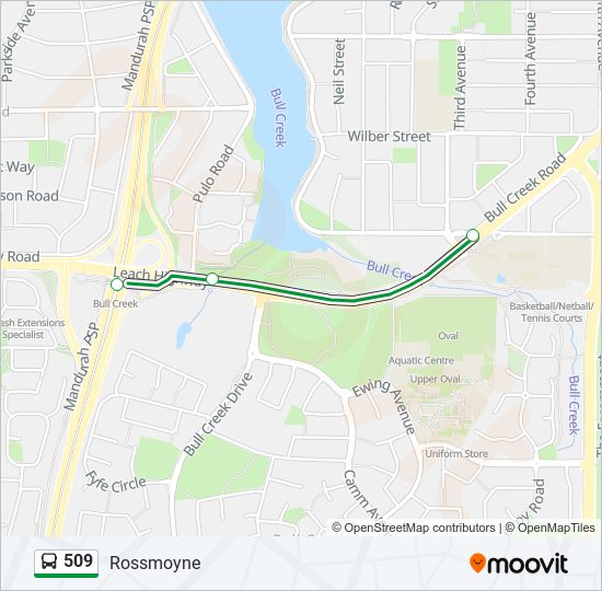 509 Route: Schedules, Stops & Maps - Rossmoyne (Updated)