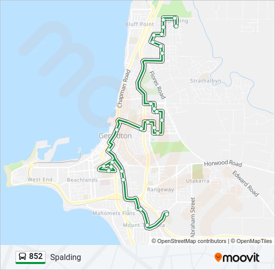 852 Route Schedules Stops Maps Spalding Updated 