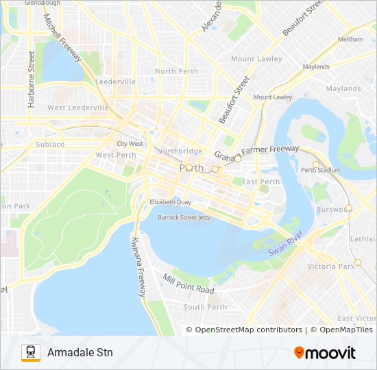 Armadale Train Line Map Armadale Line Route: Schedules, Stops & Maps - Armadale Stn (Updated)