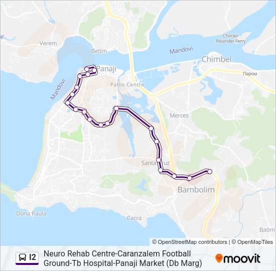 I2 Bus Line Map