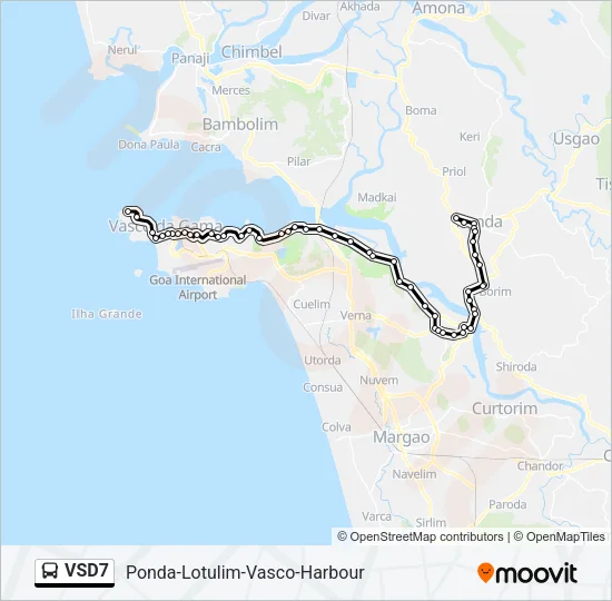 VSD7 Bus Line Map