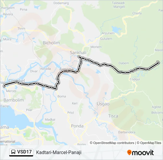 VSD17 Bus Line Map