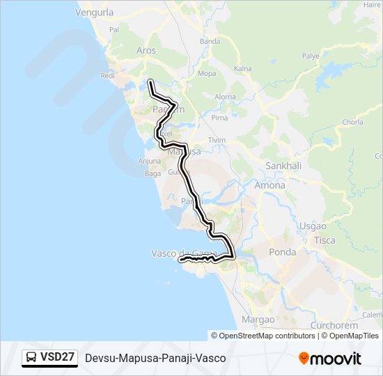 VSD27 Bus Line Map