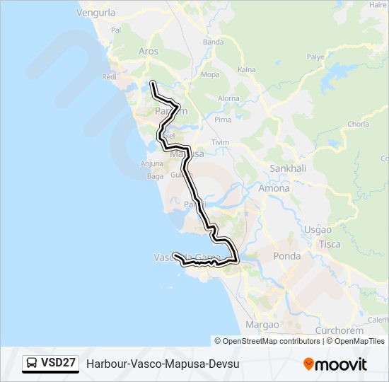 VSD27 Bus Line Map