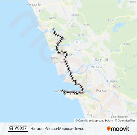 VSD27 Bus Line Map
