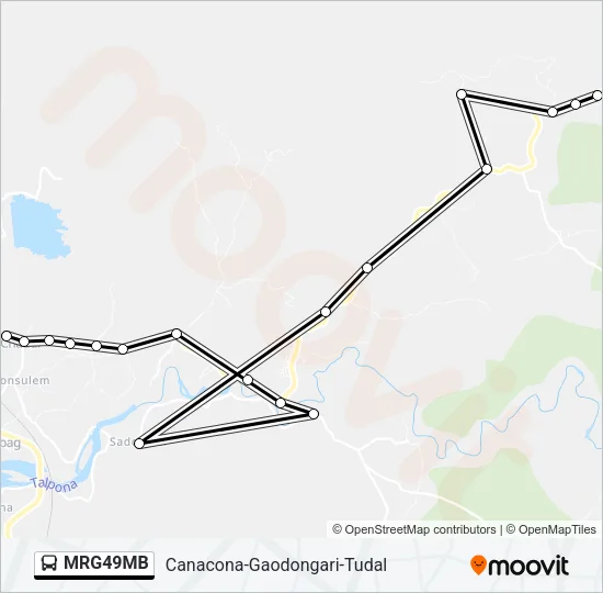 MRG49MB Bus Line Map