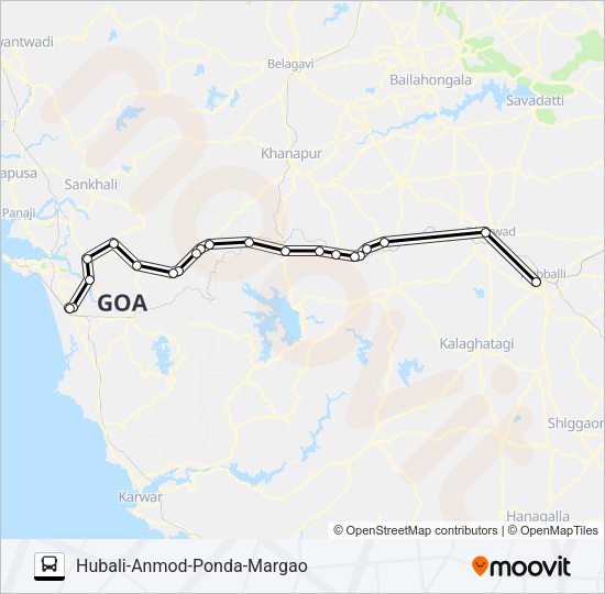 MRG126IS Bus Line Map