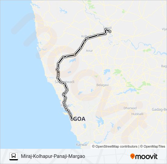 MRG130IS Bus Line Map
