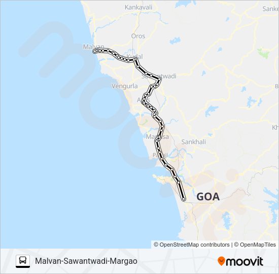 MRG132IS Bus Line Map