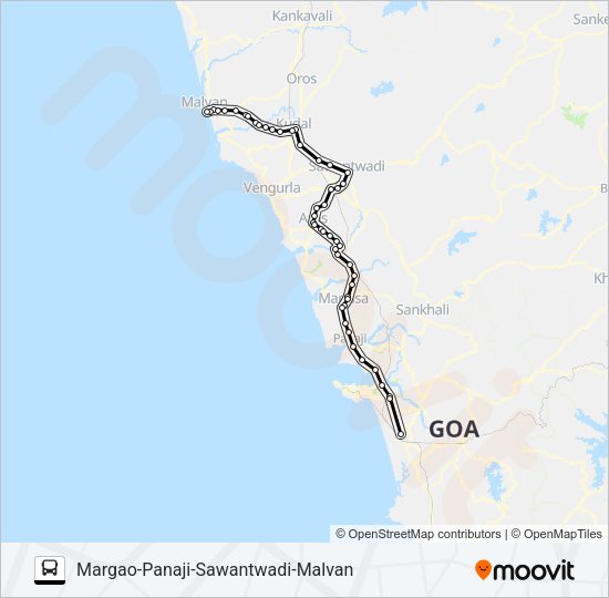 MRG132IS Bus Line Map