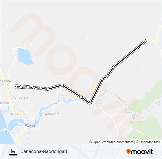 MRG316MB Bus Line Map